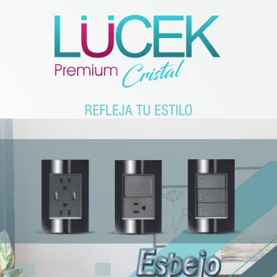 Portada del catálogo LUCEK ESPEJO