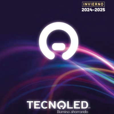 Portada del catálogo TECNOLED