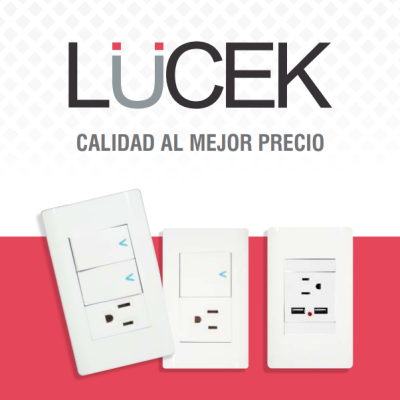 Portada del catálogo LUCEK BLANCA