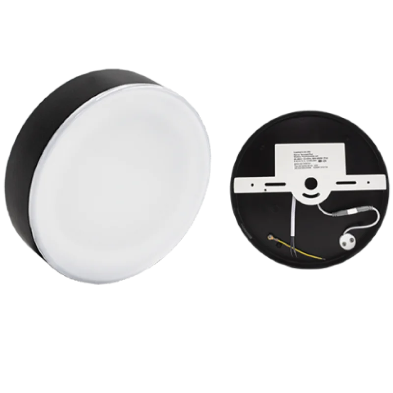 Sobreponer Redondo PDSR Negro 24W y 36W